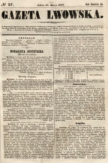 Gazeta Lwowska. 1855, nr 57