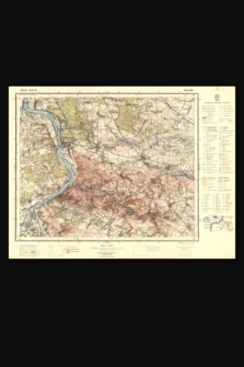 Mapa taktyczna Polski : pas 43 : słup 34 : Puławy