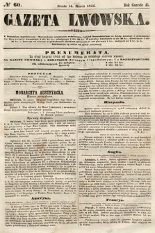 Gazeta Lwowska. 1855, nr 60