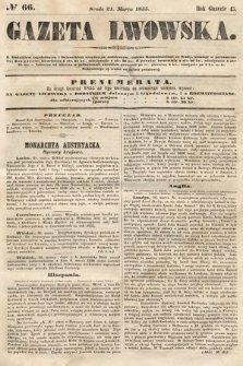 Gazeta Lwowska. 1855, nr 66