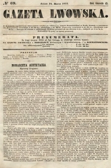 Gazeta Lwowska. 1855, nr 69