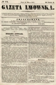 Gazeta Lwowska. 1855, nr 74