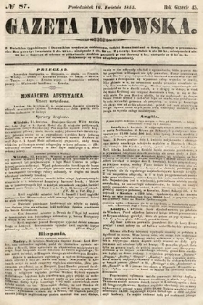 Gazeta Lwowska. 1855, nr 87