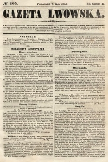 Gazeta Lwowska. 1855, nr 105