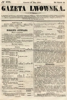 Gazeta Lwowska. 1855, nr 108