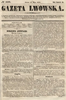 Gazeta Lwowska. 1855, nr 110