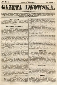 Gazeta Lwowska. 1855, nr 115