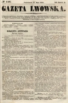 Gazeta Lwowska. 1855, nr 116