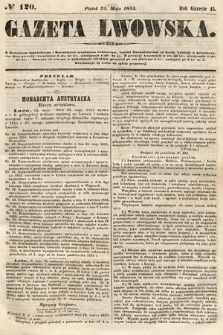Gazeta Lwowska. 1855, nr 120