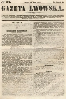 Gazeta Lwowska. 1855, nr 122