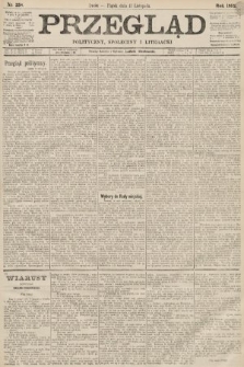 Przegląd polityczny, społeczny i literacki. 1892, nr 258