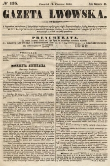 Gazeta Lwowska. 1855, nr 135