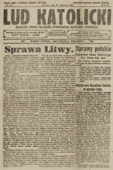 Lud Katolicki : naczelny organ Polskiego Stronnictwa Katolicko-Ludowego. 1921, nr 47