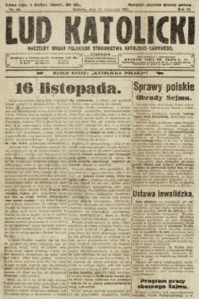 Lud Katolicki : naczelny organ Polskiego Stronnictwa Katolicko-Ludowego. 1921, nr 48