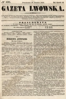 Gazeta Lwowska. 1855, nr 138