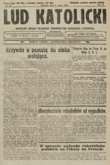 Lud Katolicki : naczelny organ Polskiego Stronnictwa Katolicko-Ludowego. 1922, nr 10