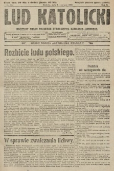Lud Katolicki : naczelny organ Polskiego Stronnictwa Katolicko-Ludowego. 1922, nr 23
