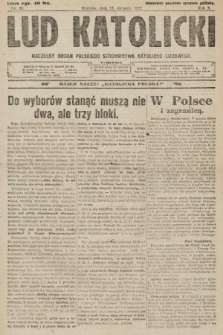Lud Katolicki : naczelny organ Polskiego Stronnictwa Katolicko-Ludowego. 1922, nr 33