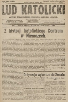 Lud Katolicki : naczelny organ Polskiego Stronnictwa Katolicko-Ludowego. 1922, nr 34
