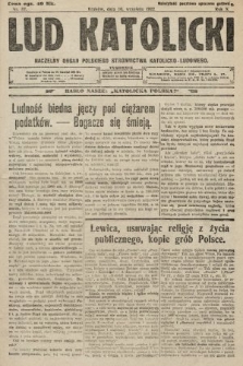 Lud Katolicki : naczelny organ Polskiego Stronnictwa Katolicko-Ludowego. 1922, nr 37