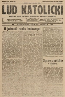 Lud Katolicki : naczelny organ Polskiego Stronnictwa Katolicko-Ludowego. 1923, nr 30