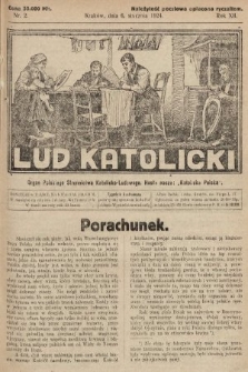 Lud Katolicki : organ Polskiego Stronnictwa Katolicko-Ludowego. 1924, nr 2