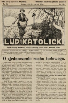 Lud Katolicki : organ Polskiego Stronnictwa Katolicko-Ludowego. 1924, nr 39