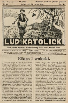 Lud Katolicki : organ Polskiego Stronnictwa Katolicko-Ludowego. 1924, nr 40