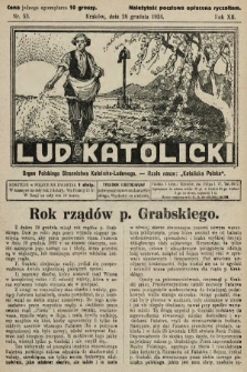 Lud Katolicki : organ Polskiego Stronnictwa Katolicko-Ludowego. 1924, nr 53