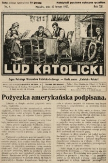 Lud Katolicki : organ Polskiego Stronnictwa Katolicko-Ludowego. 1925, nr 8