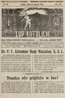 Lud Katolicki : organ Polskiego Stronnictwa Katolicko-Ludowego. 1925, nr 35