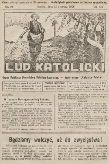Lud Katolicki : organ Polskiego Stronnictwa Katolicko-Ludowego. 1926, nr 24