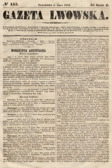 Gazeta Lwowska. 1855, nr 155