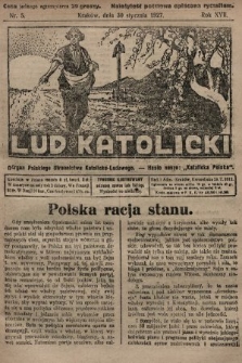 Lud Katolicki : organ Polskiego Stronnictwa Katolicko-Ludowego. 1927, nr 5