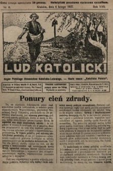 Lud Katolicki : organ Polskiego Stronnictwa Katolicko-Ludowego. 1927, nr 6