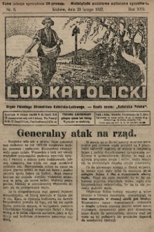 Lud Katolicki : organ Polskiego Stronnictwa Katolicko-Ludowego. 1927, nr 8