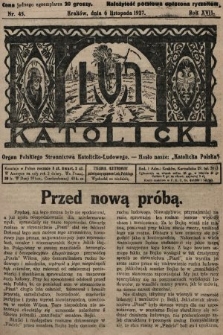Lud Katolicki : organ Polskiego Stronnictwa Katolicko-Ludowego. 1927, nr 45