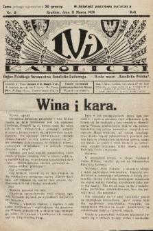Lud Katolicki : organ Polskiego Stronnictwa Katolicko-Ludowego. 1928, nr 11