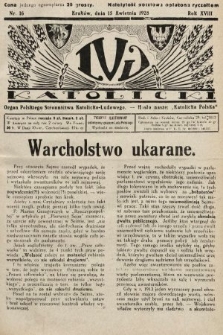 Lud Katolicki : organ Polskiego Stronnictwa Katolicko-Ludowego. 1928, nr 16