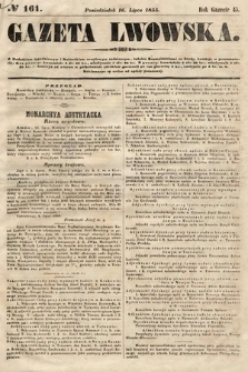 Gazeta Lwowska. 1855, nr 161