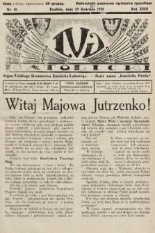 Lud Katolicki : organ Polskiego Stronnictwa Katolicko-Ludowego. 1928, nr 18