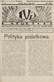 Lud Katolicki : organ Polskiego Stronnictwa Katolicko-Ludowego. 1928, nr 19