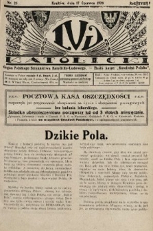 Lud Katolicki : organ Polskiego Stronnictwa Katolicko-Ludowego. 1928, nr 25