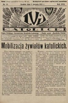 Lud Katolicki : organ Polskiego Stronnictwa Katolicko-Ludowego. 1928, nr 32