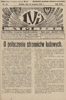Lud Katolicki : organ Polskiego Stronnictwa Katolicko-Ludowego. 1928, nr 40
