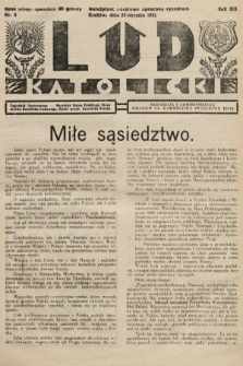 Lud Katolicki : tygodnik ilustrowany : naczelny ogran Polskiego Stronnictwa Katolicko-Ludowego. 1931, nr 4