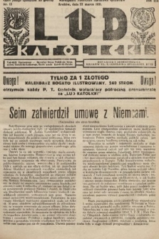 Lud Katolicki : tygodnik ilustrowany : naczelny ogran Polskiego Stronnictwa Katolicko-Ludowego. 1931, nr 12