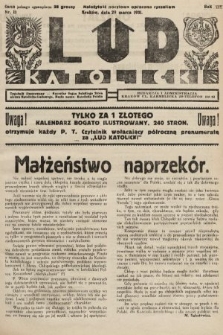 Lud Katolicki : tygodnik ilustrowany : naczelny ogran Polskiego Stronnictwa Katolicko-Ludowego. 1931, nr 13