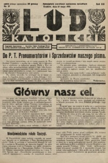 Lud Katolicki : tygodnik ilustrowany : naczelny ogran Polskiego Stronnictwa Katolicko-Ludowego. 1931, nr 19