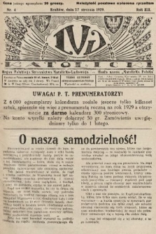 Lud Katolicki : organ Polskiego Stronnictwa Katolicko-Ludowego. 1929, nr 4
